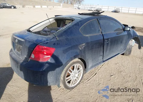 2007 Scion Tc из США, поврежденный, VIN JTKDE177170152772